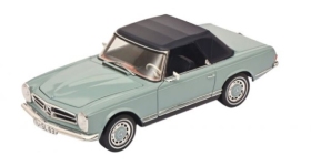 Schuco 451180008 - 1:18 - Mercedes-Benz 280 SL Pagoda Die Cast - grün